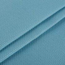 Канва K03 " Gamma" Aida №11 цв. 100% хлопок 150 x 100 см ± 2 см голубой