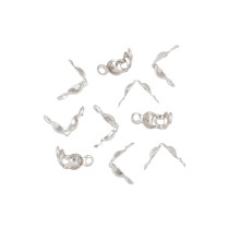 " Zlatka" Зажим для узла FMK- J02 7 мм 10 шт 01 под серебро