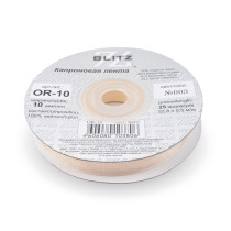 Лента капроновая OR-10 №003 бл. кремовый