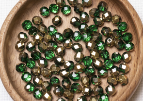 Бусины полированные круглые 6мм 25г (90 штук) 50720/26441 